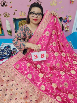 14TH SEP LIVE – MUSRU SILK BANARSI SAREE (NO.38)