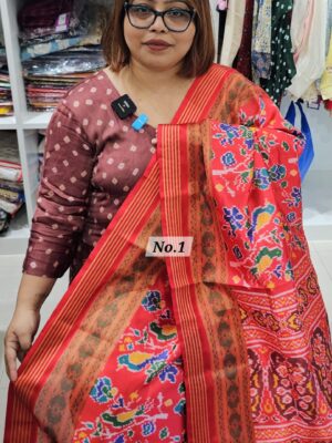 5TH SEP LIVE - PATOLA SOFT SILK SAREE (NO.1)