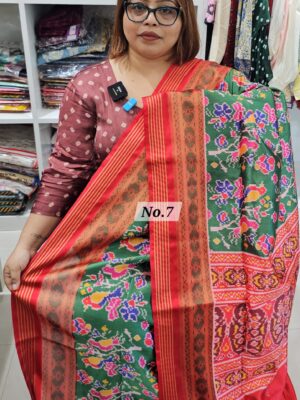 5TH SEP LIVE - PATOLA SOFT SILK SAREE (NO.7)