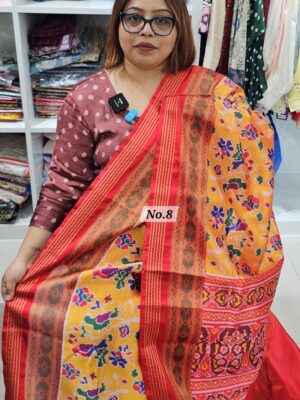 5TH SEP LIVE - PATOLA SOFT SILK SAREE (NO.8)