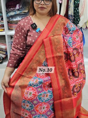5TH SEP LIVE - PATOLA SOFT SILK SAREE (NO.10)