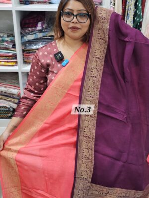 5TH SEP LIVE - PURE DOLA SILK NAKSHI SAREE (NO.3)