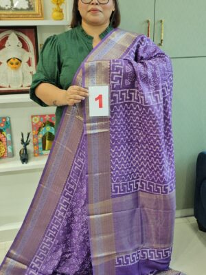 6TH SEP LIVE - RUSSIAN MODAL SILK SAREE (NO.1)