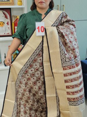6TH SEP LIVE - RUSSIAN MODAL SILK SAREE (NO.10)