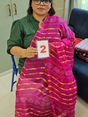 6TH SEP LIVE - MOSS CHIFFON SAREE (NO.2)