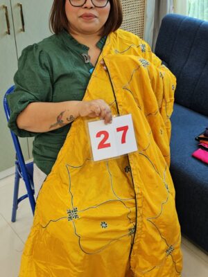 6TH SEP LIVE - MOSS SILK SAREE (NO.27)