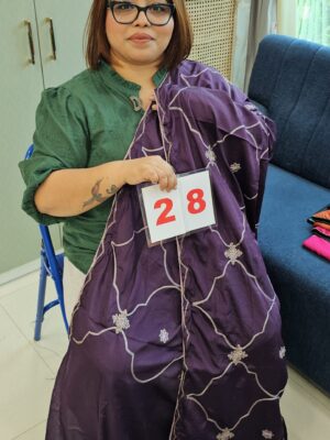 6TH SEP LIVE - MOSS SILK SAREE (NO.28)