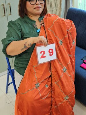 6TH SEP LIVE - MOSS SILK SAREE (NO.29)