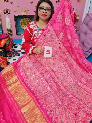 12TH SEP LIVE – GAZZI MODAL LAGDI PATTA SAREE (NO.5)