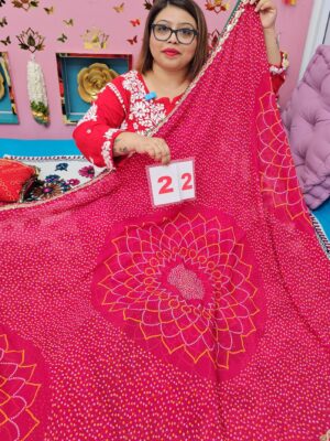 12TH SEP LIVE - MOSS CHIFFON SAREE (NO.22)