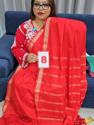 7TH SEP LIVE - CREPE SILK SAREE (NO.8)