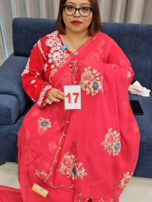 7TH SEP LIVE - PREMIUM JAQUARD SOFT SAREE (NO.17)
