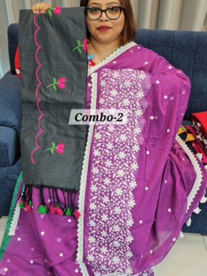 7TH SEP LIVE - HANDLOOM SAREE (COMBO-2)