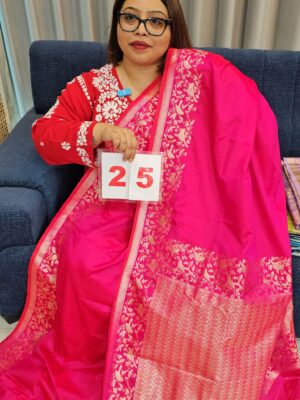7TH SEP LIVE - MOSS SILK SAREE (NO.25)