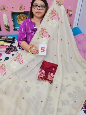 18TH SEP LIVE – MOSS CHIFFON SAREE (NO.5)