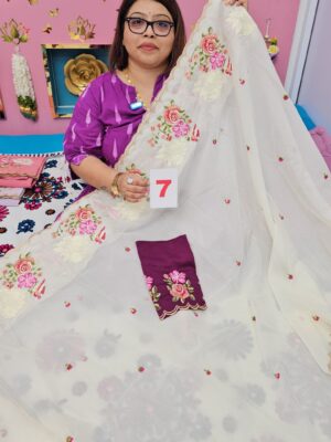 18TH SEP LIVE – MOSS CHIFFON SAREE (NO.7)