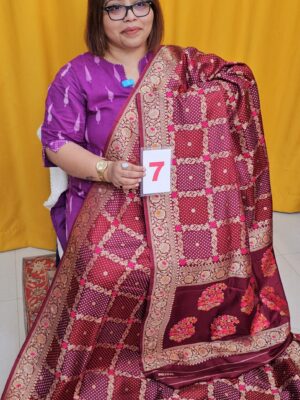 8TH SEP LIVE - RUSSIAN SILK SAREE (NO.7)