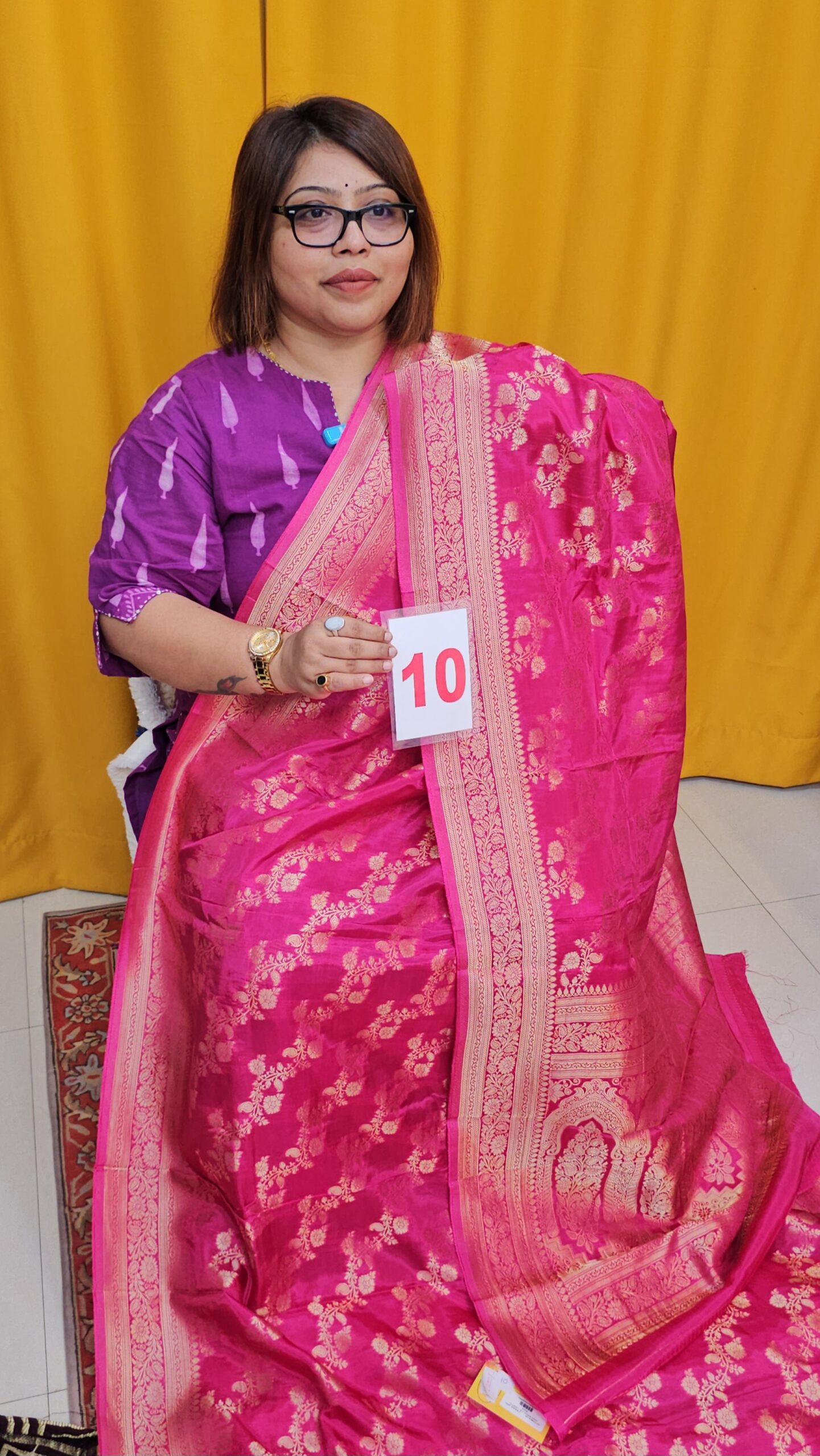 8TH SEP LIVE - RUSSIAN SILK SAREE (NO.10)