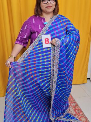 8TH SEP LIVE - MOSS CHIFFON SAREE (NO.8)