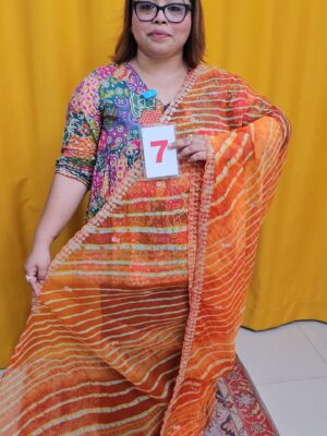 9TH SEP LIVE – MOSS CHIFFON SAREE (NO.7)