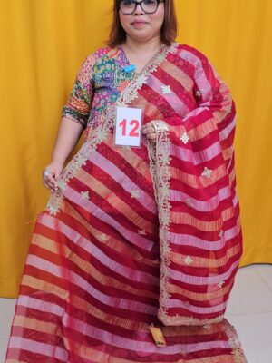 9TH SEP LIVE – MOSS CHIFFON SAREE (NO.12)