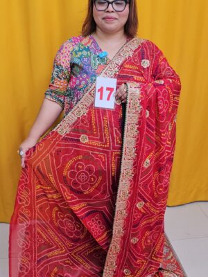 9TH SEP LIVE – MOSS CHIFFON SAREE (NO.17)