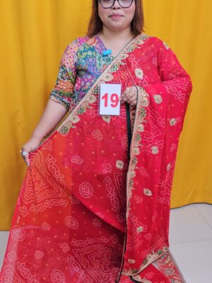 9TH SEP LIVE – MOSS CHIFFON SAREE (NO.19)