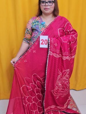 9TH SEP LIVE – MOSS CHIFFON SAREE (NO.20)