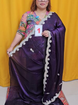 9TH SEP LIVE – BOLLYWOOD DESIGNER SAREE (NO.1)