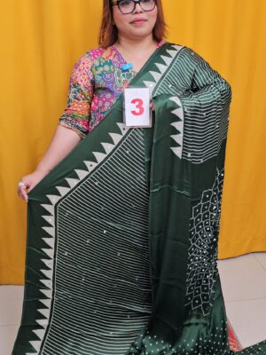 9TH SEP LIVE – SEMI MODAL GAZZI SILK SAREE (NO.3)