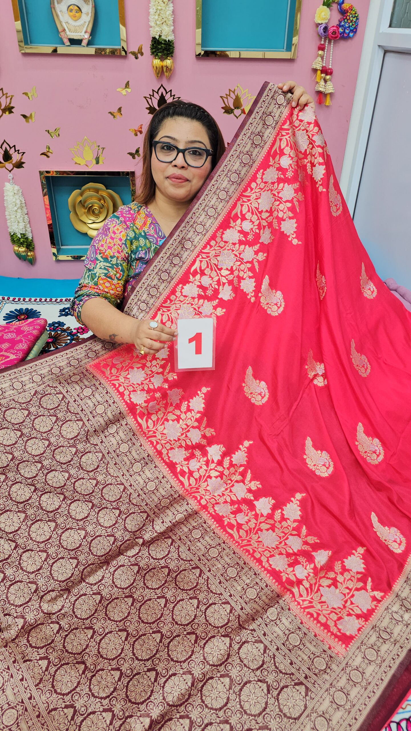 15TH SEP LIVE – GEORGETTE KHADDI SAREE (NO.1)