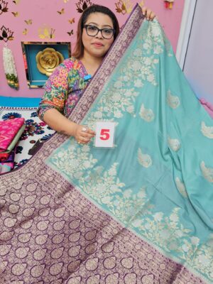 15TH SEP LIVE – GEORGETTE KHADDI SAREE (NO.5)