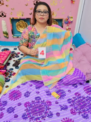 15TH SEP LIVE – MOSS CHIFFON SAREE (NO.4)