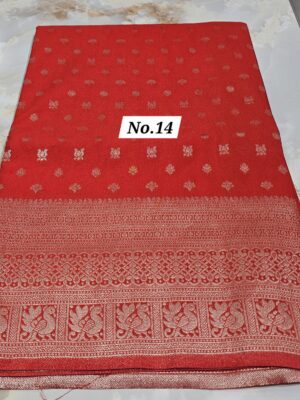 10TH SEP 2ND LIVE – GEORGETTE SILK KHADDI SAREE (NO.14)