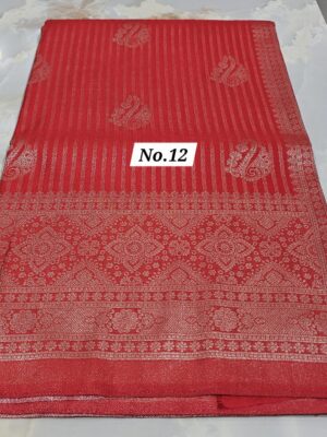 10TH SEP 2ND LIVE – GEORGETTE SILK KHADDI SAREE (NO.12)