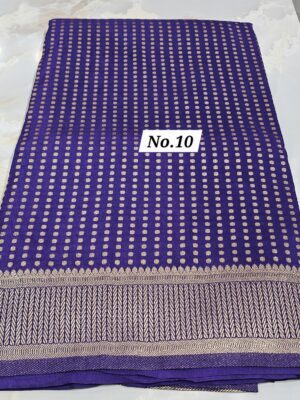 10TH SEP 2ND LIVE – GEORGETTE SILK KHADDI SAREE (NO.10)