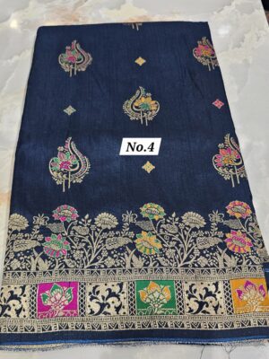 10TH SEP 2ND LIVE – GEORGETTE SILK KHADDI SAREE (NO.4)