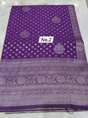 10TH SEP 2ND LIVE – GEORGETTE SILK KHADDI SAREE (NO.2)