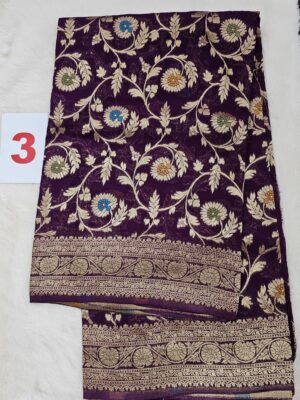 19TH SEP – PREMIUM GEORGETT KHADDI SAREE (NO.3)