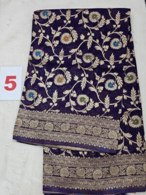 19TH SEP – PREMIUM GEORGETT KHADDI SAREE (NO.5)