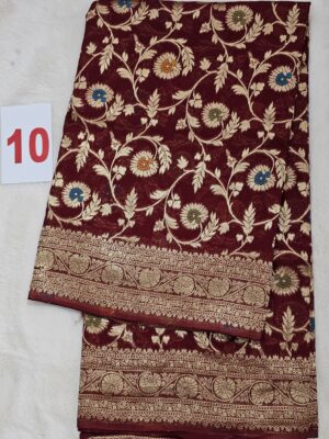 19TH SEP – PREMIUM GEORGETT KHADDI SAREE (NO.10)