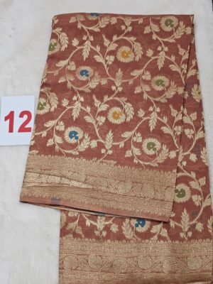 19TH SEP – PREMIUM GEORGETT KHADDI SAREE (NO.12)