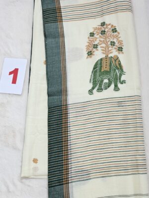 19TH SEP – PURE MERCERISED COTTON SAREE (NO.1)