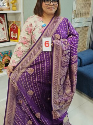 10TH SEP 2ND LIVE – GEORGETTE SILK KHADDI SAREE (NO.6)
