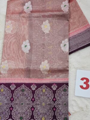 19TH SEP – GEORGETT SILK KHADDI SAREE (NO.3)