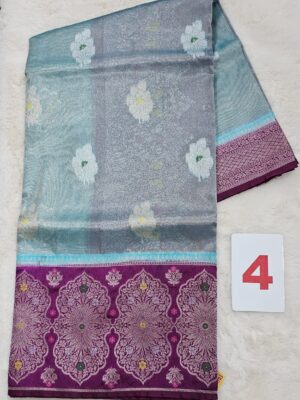 19TH SEP – GEORGETT SILK KHADDI SAREE (NO.4)