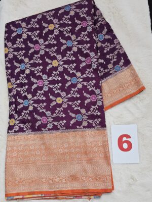 19TH SEP – GEORGETT SILK KHADDI SAREE (NO.6)