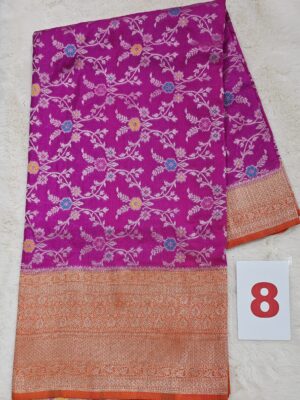 19TH SEP – GEORGETT SILK KHADDI SAREE (NO.8)