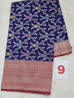 19TH SEP – GEORGETT SILK KHADDI SAREE (NO.9)