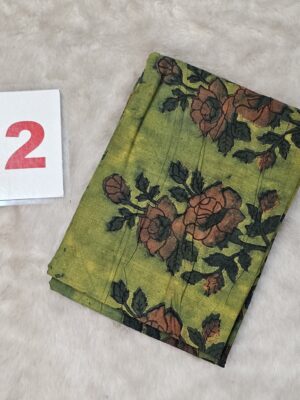 13TH SEP LIVE - POMEGRANATE DYE 2.5 MTR FABRIC (NO.2)